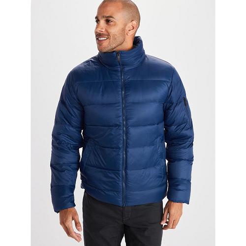 Marmot Stockholm Jackets - Mens Down Jacket Navy CA9561473 Canada